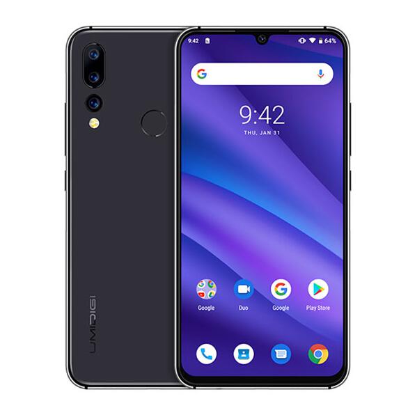 UMIDIGI A5 PRO Android 9.0 Octa Core 6.3&#39; FHD+ Waterdrop 16MP Triple Camera 4150mAh 4GB RAM 32GB ROM 4G Celular Smartphone