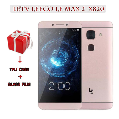 Original Letv leEco Le Max 2 X820 4G LTE Mobile Phone 4G RAM 32G ROM Snapdragon820 Quad Core 5.7"Camera 21MP Smartphone