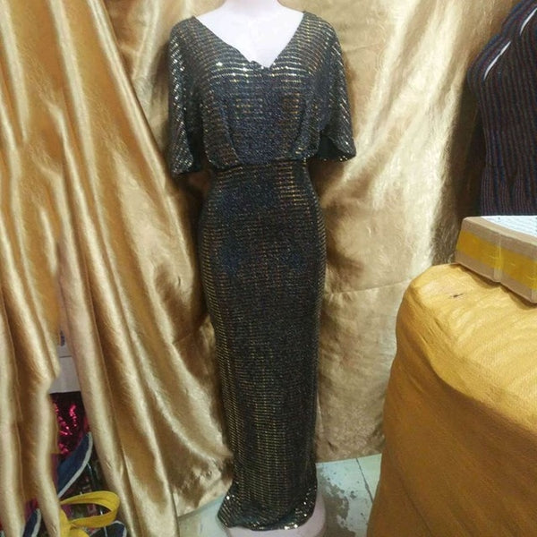 Summer Sexy Club Luxury Gray Party Women Long Pencil Dresses Tunic High Waist Backless Female Sequin Glitter Evening Maxi Dress